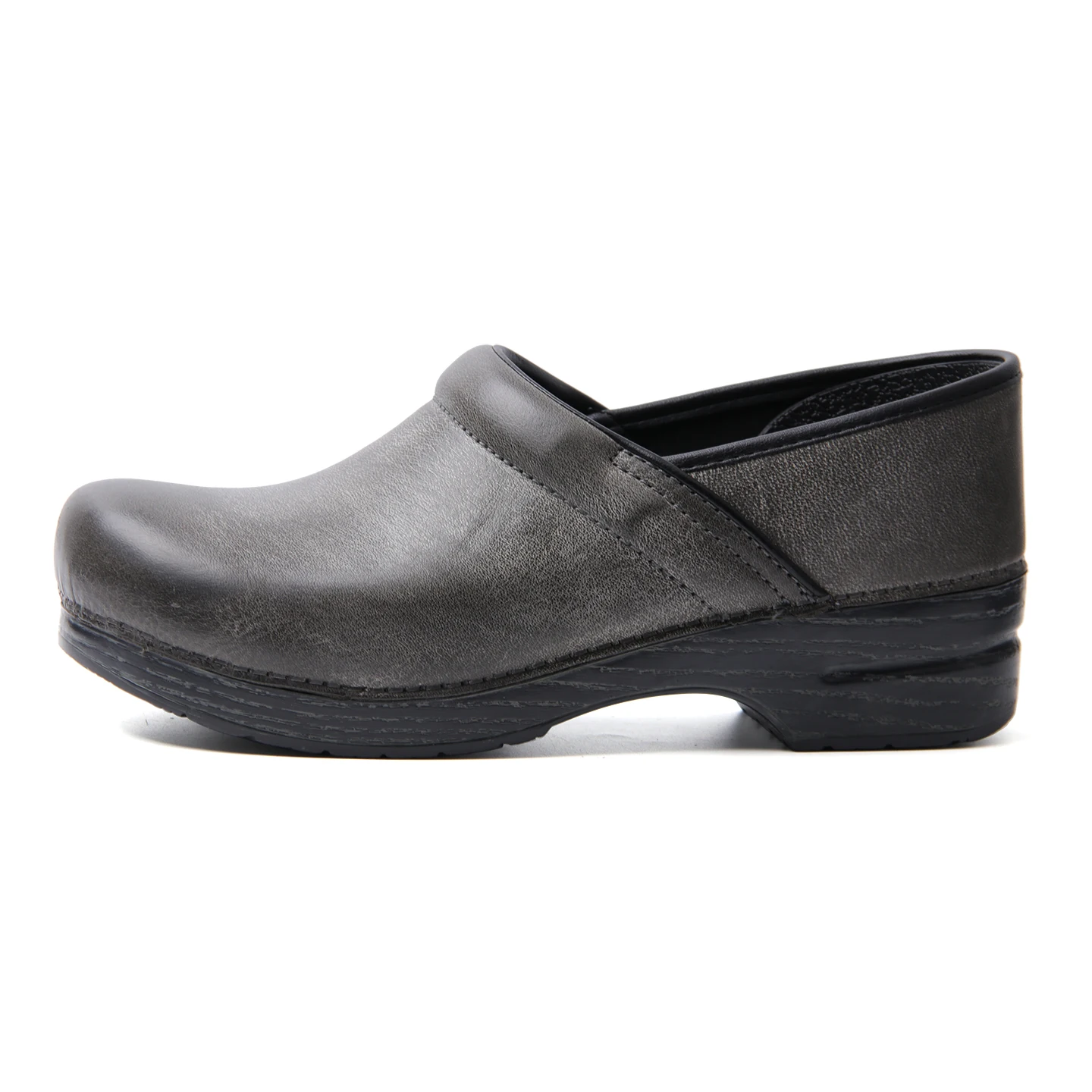 Dansko Genuine Leather Nurse Clogs Anti Slip Arch Support Platform Slip On Mules Professional Kitchen Hospital Work Shoes