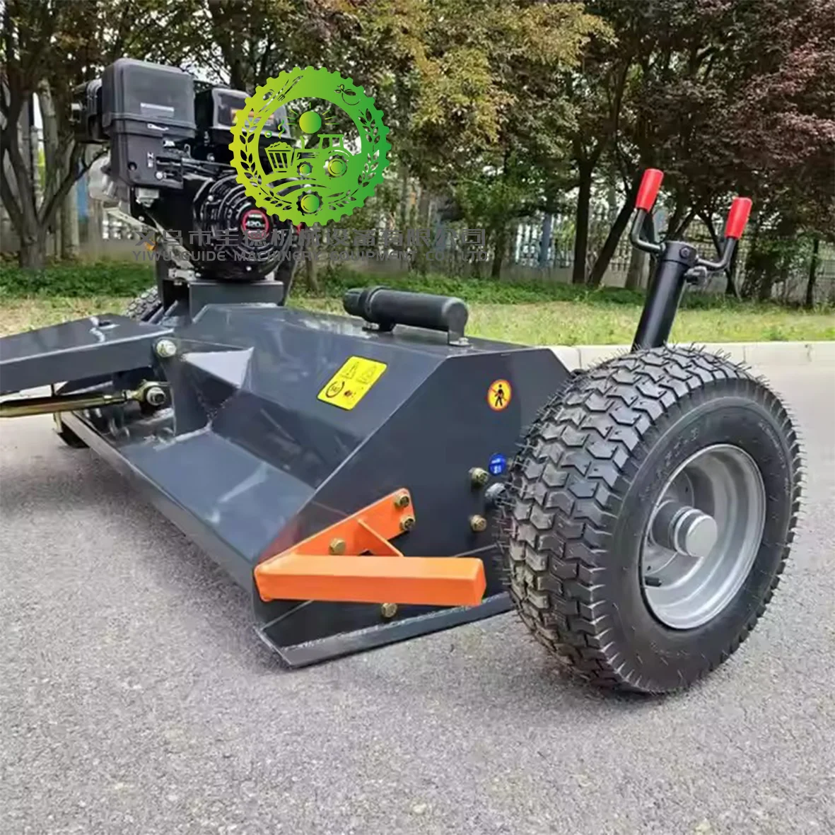 

15 HP Flail Mower ATV Towed CE Certified for Garden Grass Cutting Agricultural Use Features Engine Motor Core