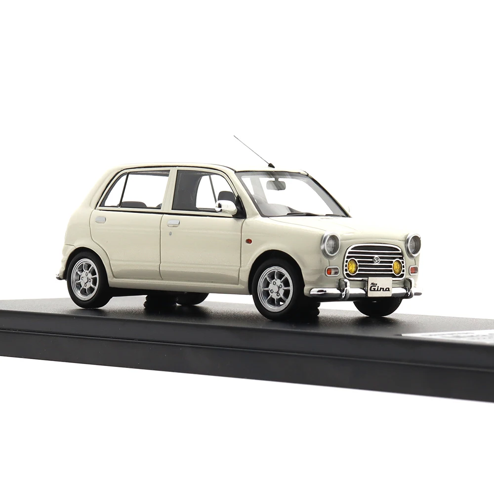 Hi-story Brand 1/43 Model Car DAIHATSU Mira Gino 5DOOR（200) Refined Resin Car Model Simulation Vehicles Collectible Decorate Toy