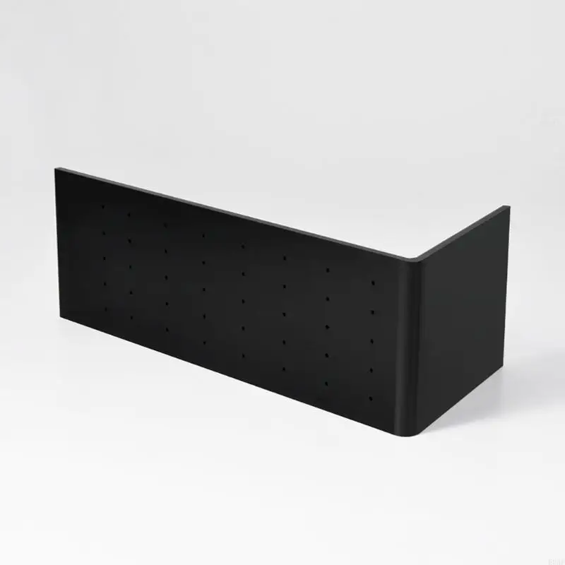 Professional Black L Body Jewelry Holder with Various Slots Body Piercing Display Stand for Organized Exhibition E0BF