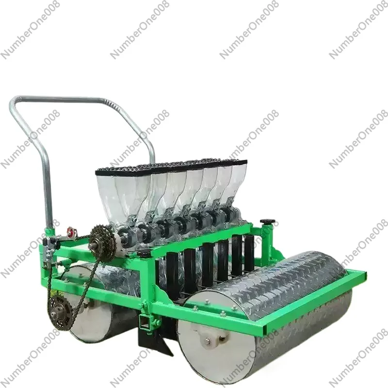 Small hand push multi-functional vegetable planter