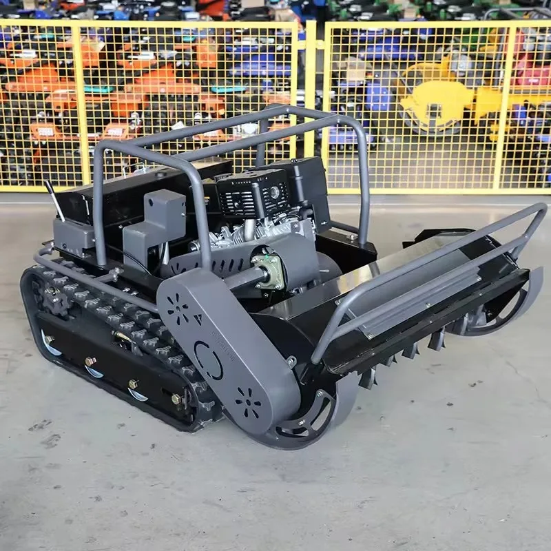 Industrial Self-propelled Multi-Function Remote Control Mower with Engine for Agricultural and Horticultural Use Fast Delivery