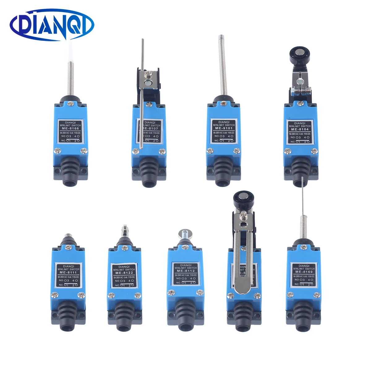 water proof limit switches ME8108 ME8104 ME8107 ME9101 ME8169 ME8122 ME8111 ME8112 momentary 1NO 1NC contacts