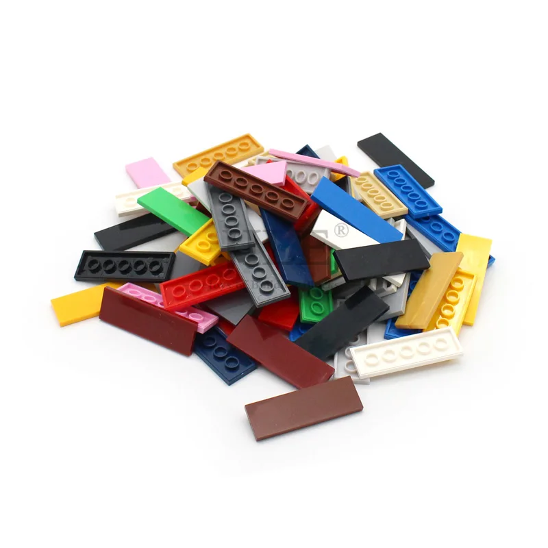 40 stücke MOC Glatte Fliesen 2x6 DIY Bausteine 69729 Bricks Kompatibel Pädagogisches Kreative Zusammengebaute Kinder Bau Spielzeug – Detail 6