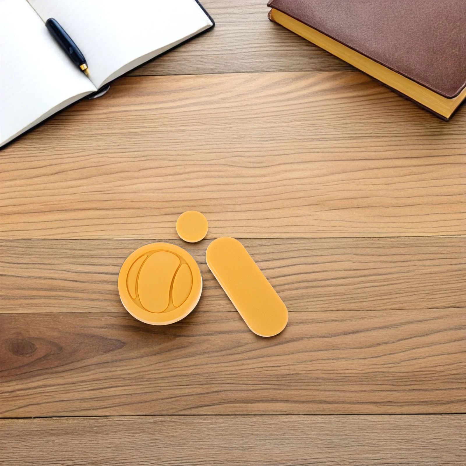 3pcs Longboard Blocks Replacement Palm Slide Pucks For Round Slider Blocks Skateboard Brake Slider Gloves Hand Protection