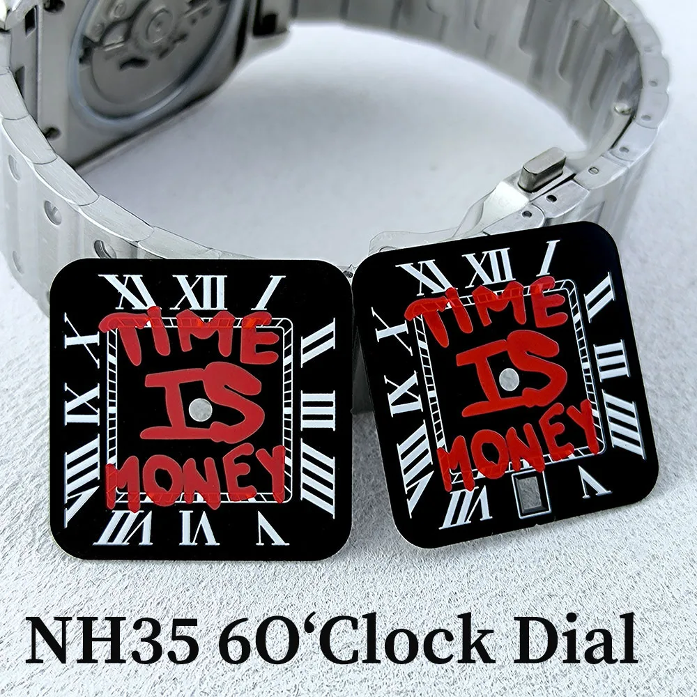 NH35 Watch Square D…