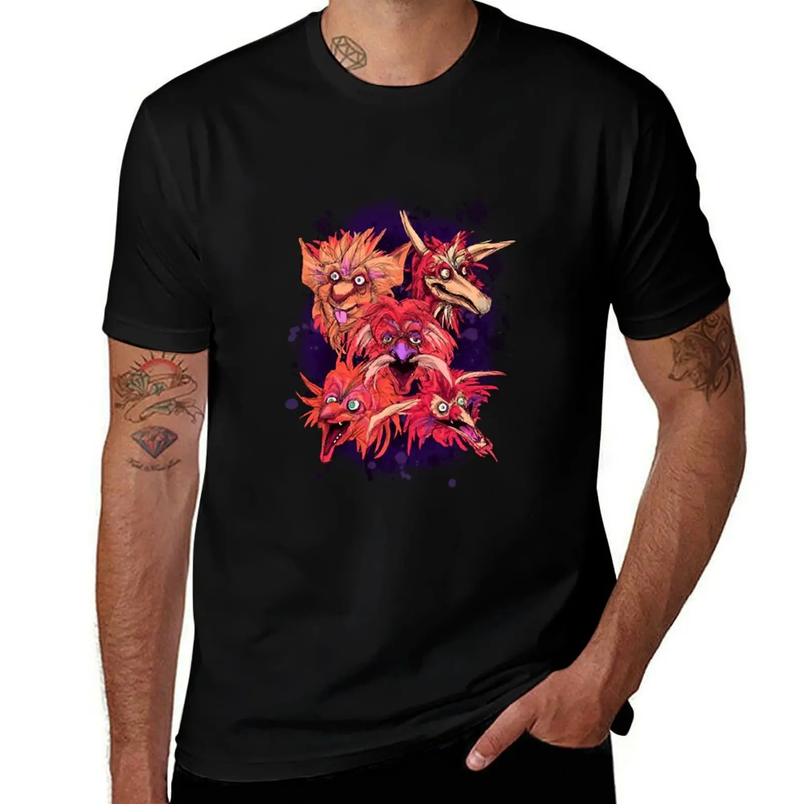 

Fire Gang T-Shirt vintage clothes anime clothes mens t shirt