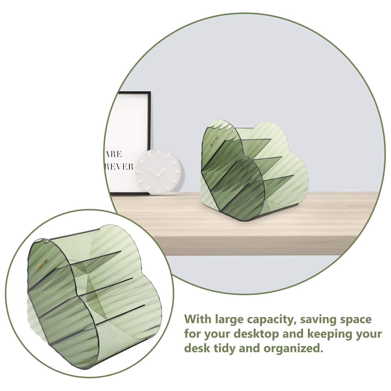 

Heart Shape Plastic Pen Holder Makeup Brush Storage Container Office Desk Organizer Pencil Stationery Pencil Holder for Desk