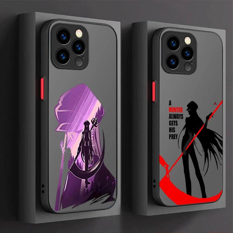 Hunter X Hunters Case For iPhone 16 15 14 13 12 11 Pro Max X XR XS 7 8 Plus SE 2020 Silicone Shockproof Protective Back Cover