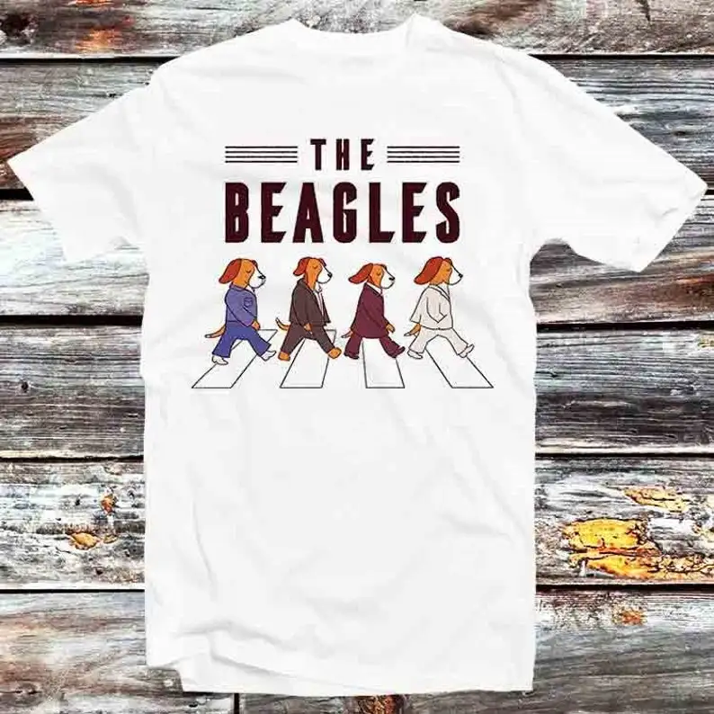 

The Beagles Beagle Dog T Shirt Vintage Retro Cool Gift Mens Womens Unisex Cartoon Anime Top Tee B371