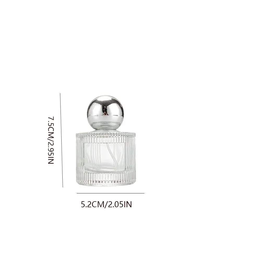 MIni Klare, transparente Flasche, nachfüllbarer Zerstäuber, Unterabfüllung, Glasflasche, Presstyp, 40 ml, Spender, Zerstäuber, Reisen