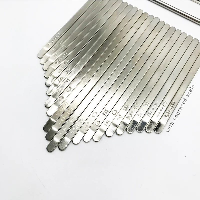 8 17 21 Tasten Kalimba Zubehör Tasten Zinken Daumenklavier Brücke Ersatzteile Selbstgemachte Musikinstrumente Kalimba – Detail 4