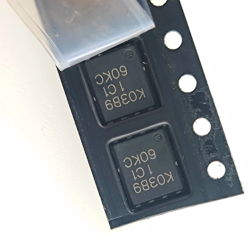 Serigrafia original, RJK03B9DPA, K03B9, MOSFET, QFN8, novo, lote de 10Pc