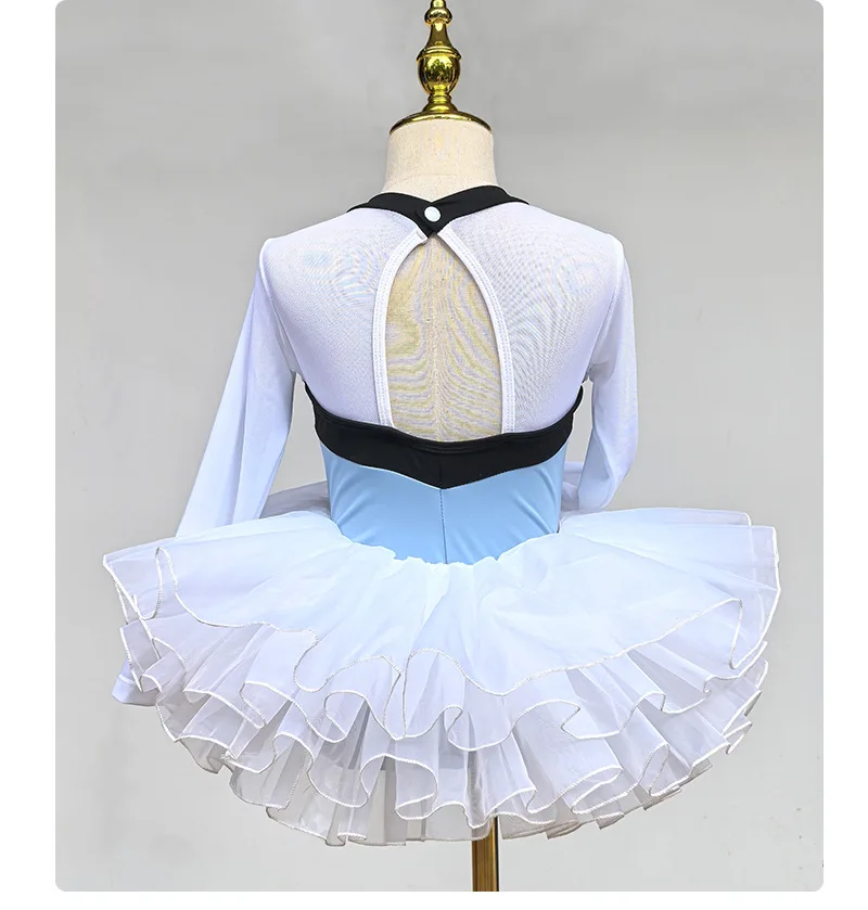 Sukienka baletowa Trykot Odzież taneczna Top Sukienka świąteczna dla dziewczynki Strój taneczny Sukienki dla dziewczynek Sukienka z cekinami dla kobiet Kostium sceniczny