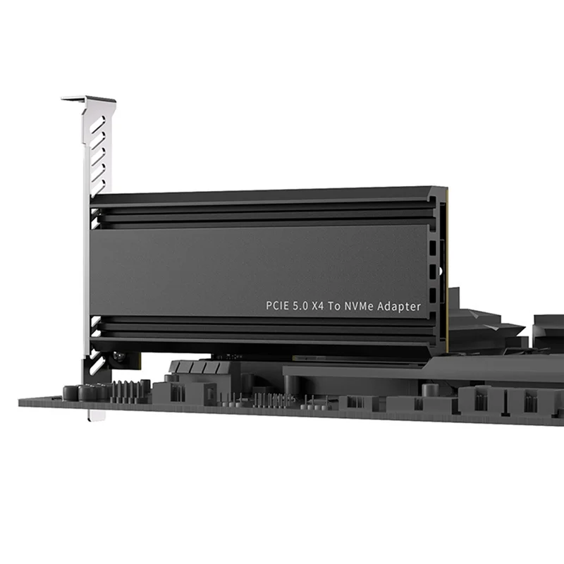 

PCIE 5.0 4X SSD-конвертер M.2 NVME SSD-адаптер Pcie5.0 Nvme-адаптер для ПК Компьютер-AAAE