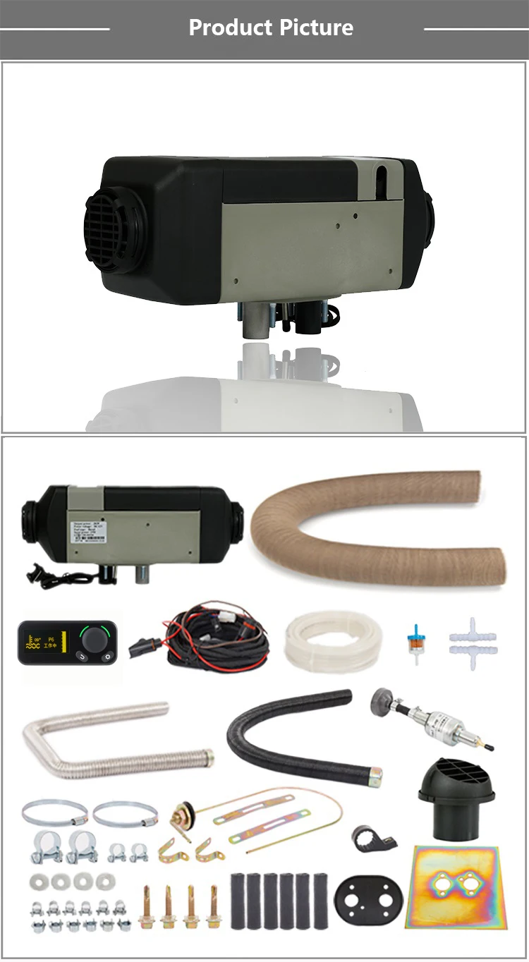 FJH-2 2kw 12v سخان الهواء الديزل للسيارة #2