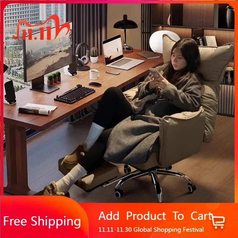 

Executive Comfortable Office Chair Arm Nordic Portable Relaxing Reading Office Chair Ergonomic Silla Oficina Trendy Furniture