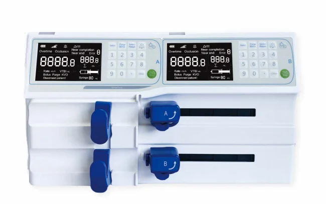 YJ-FA526 2 Channel Syringe Pump   Airless Double  Electric  