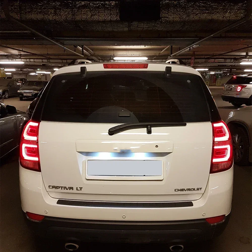 For Chevrolet Captiva 2008-2019 Auto Rear Back Lamps Upgrade Dynamic Turn Signal lights Accessories LED Car Taillights Assembly