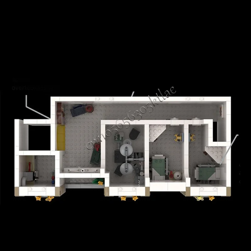 4011 قطعة شارع المنزل وحدات مستشفى MOC تخصيص وحدات بنة الاطفال شعبية التصميم الإبداعي لتقوم بها بنفسك عطلة لعبة الهدايا