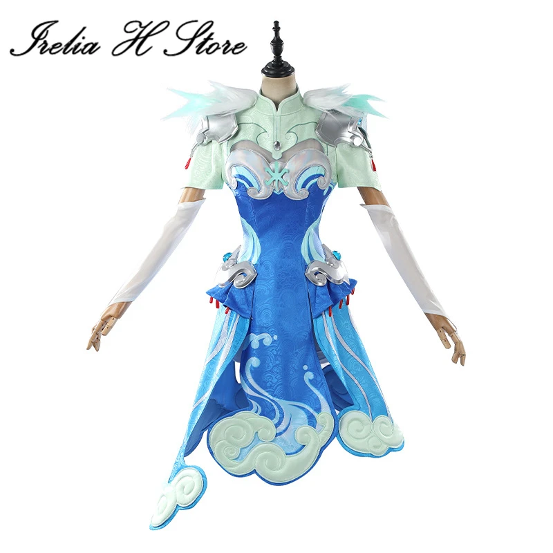 

Irelia H Kiriko White Stag Косплей Костюм O W Kirimo Платье Хэллоуин Косплей Аниме Игра