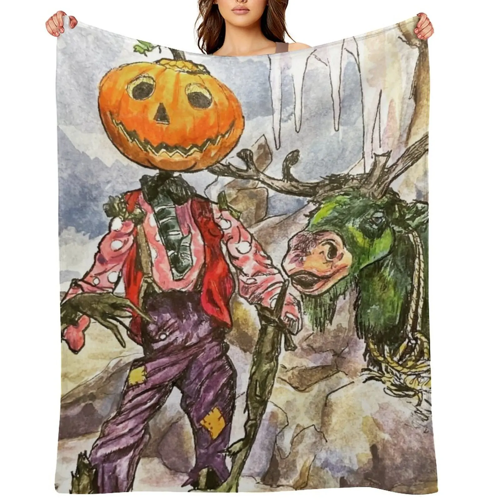 Jack and the Gump Throw Blanket Furrys Sofas Cute Heavy Blankets