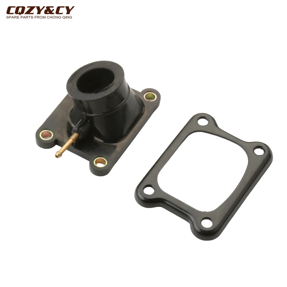 Scooter 23mm Intake Manifold For Derbi GPR50 Senda SM R 50cc 2T EBE050 D50B0 2-Stroke Motorcycle Engine Parts