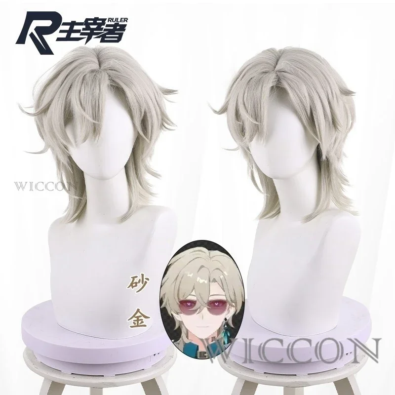 혼카이 스타 레일 어벤츄린 코스프레 코스튬 가발 게임 유니폼, 토파즈 동료, 인터아스트랄 피스 공사, 할로윈 남성 여성