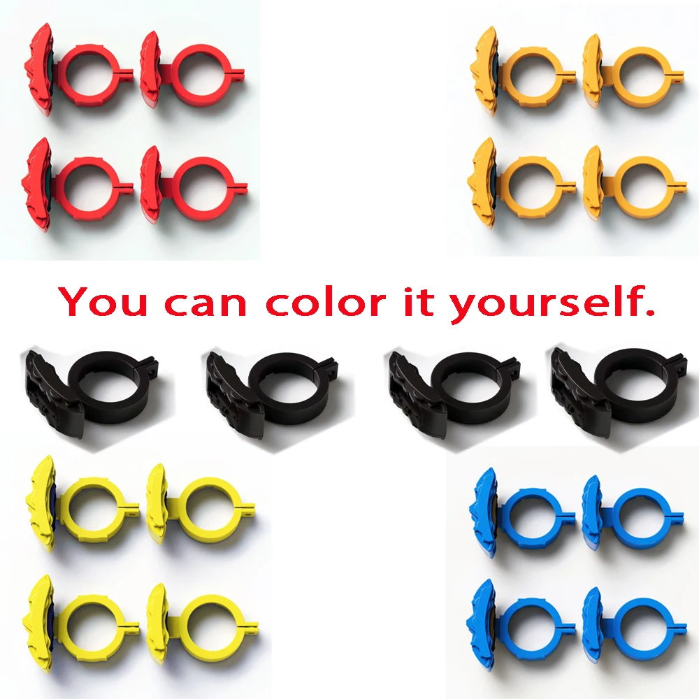 For RC Tamiya TT02   Simulation Floating Caliper