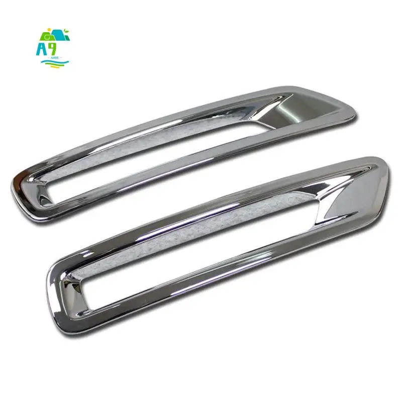 

A09E-For Nissan Leaf ZE1 2017 2018 2019 Car Rear Tail Fog Light Cover Frame Trim Fog Lamp Replacement Parts 2PCS