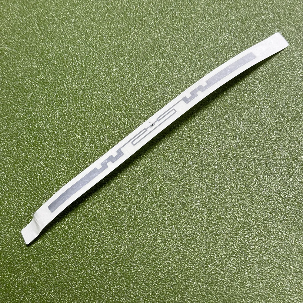 1000 Pcs 98x6mm UHF 860-960MHz RFID Soft Label with customizable chip for inventory counting and anti-theft in library book shop