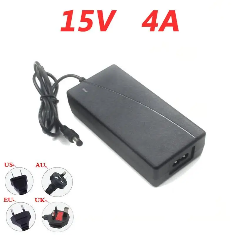 Alimentatore Switching 15V 10A Per Monitor, Audio E Luci LED | Adattatore CC 15V 8A/6A/5A/4A Con Cavi 1,2m