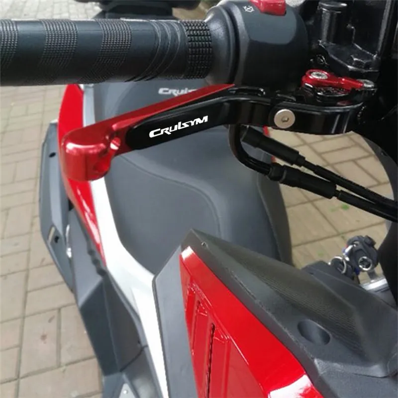 Per SYM CRUISYM 300 CRUISYM300 accessori per Scooter leve frizione freno in lega di alluminio CNC maniglia con funzione di parcheggio