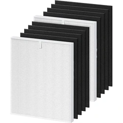 AP-1512HH Replacement Filter Parts For Coway Airmega AP1512HH Air Purifier, 3304899, 2 HEPA Filters & 8 Carbon Filters