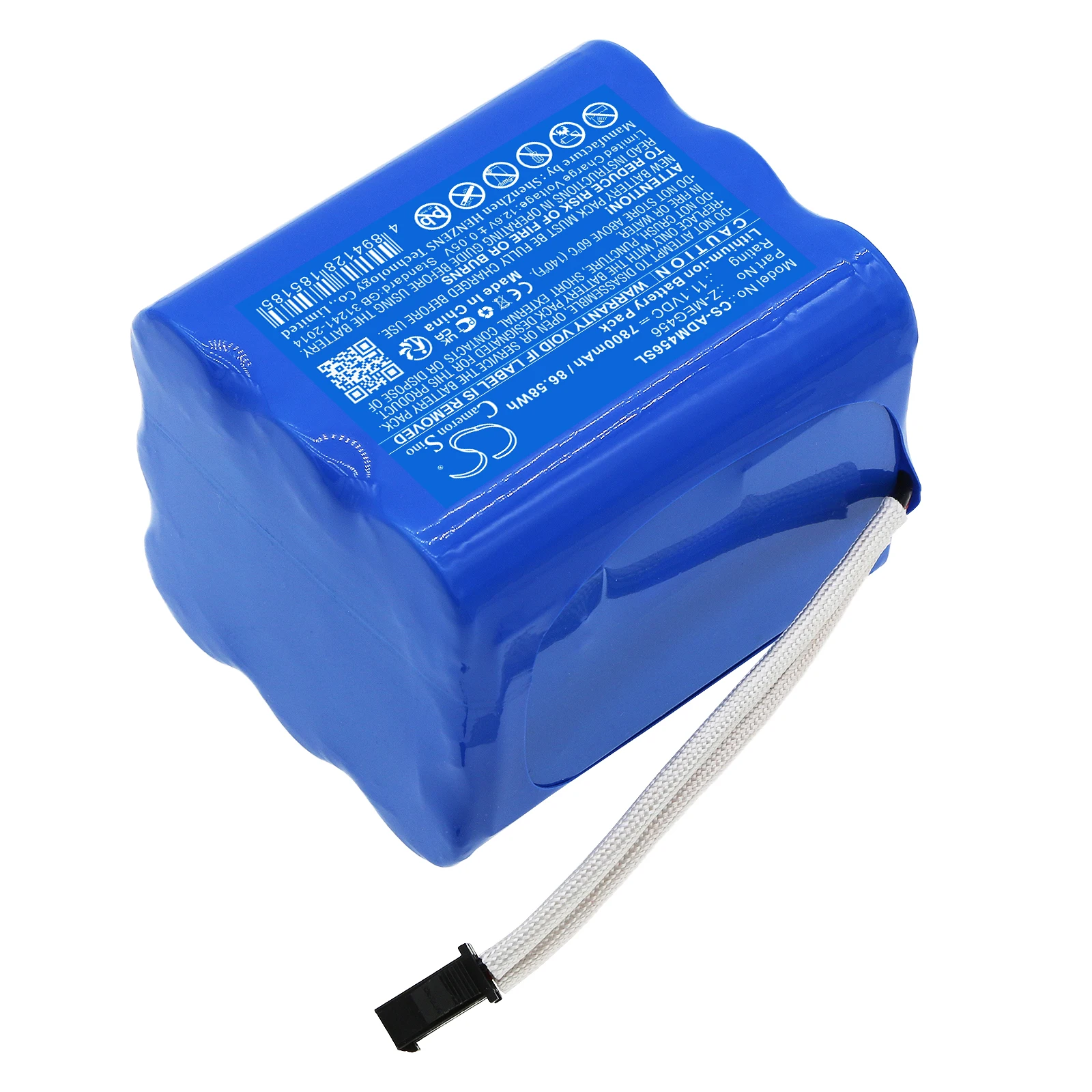 Cameron Sino 11.1V 7800mAh Lighting & Studio Battery Z-MEG456 for American DJ MEGA QPLUS GO +TOOL