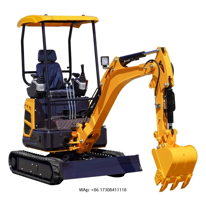 Hochwertiger Raupen-Minibagger-Rasenmäher im originellen Design