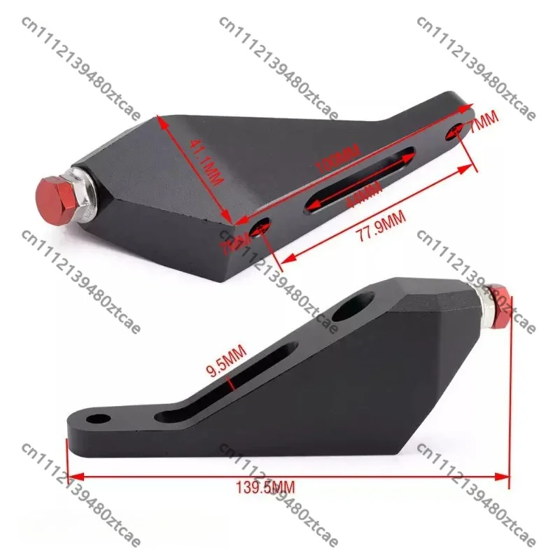 Modified Brake Booster Brace Master Cylinder Support Brake Stop Mount Bracket Car Racing Performance Parts