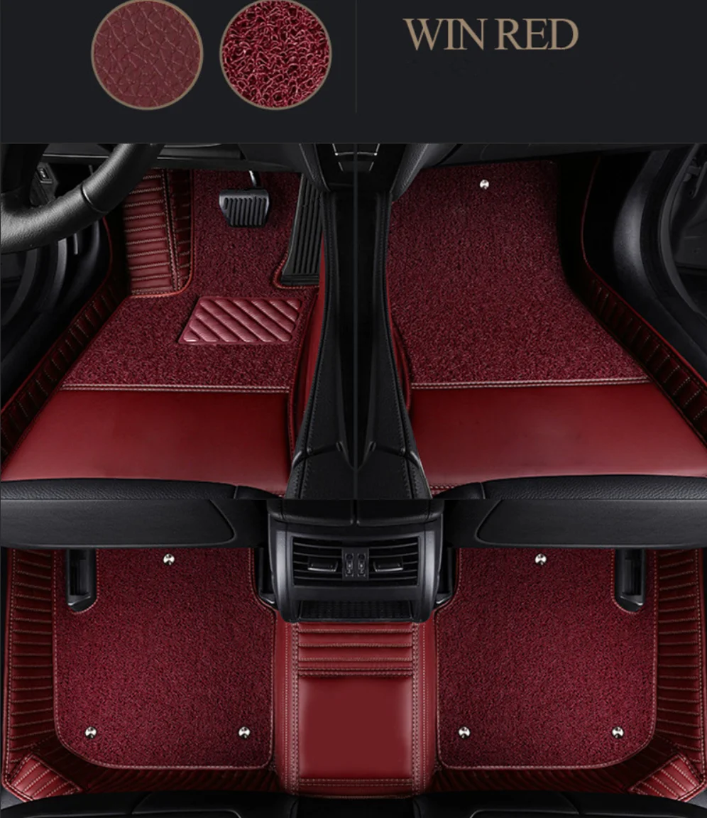 Custom special car floor mats for Volvo EX30 2026-2024 top quality rugs non-slip double layers carpets for EX30 2025