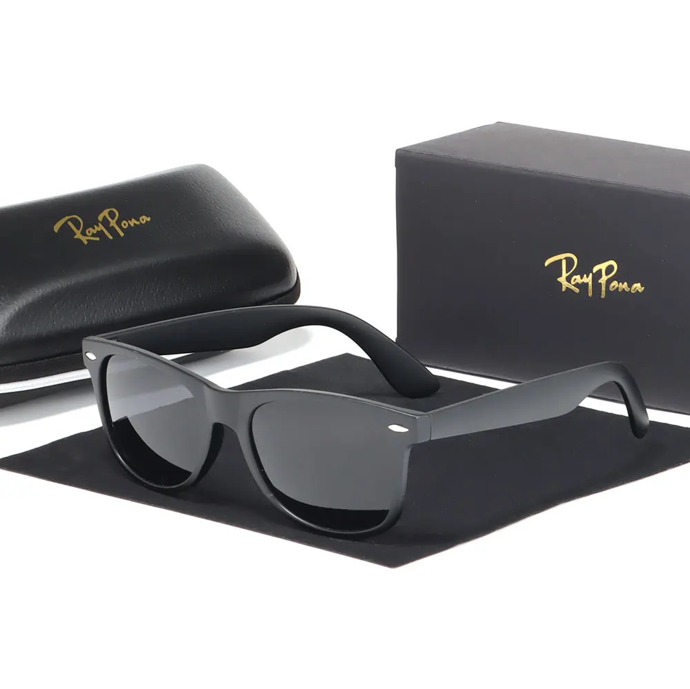 2025 New Square Polarized Sunglasses Women Men Luxury Brand Rivet Sun Glasses Ladies Bans Eyewear UV400 Oculos De Sol