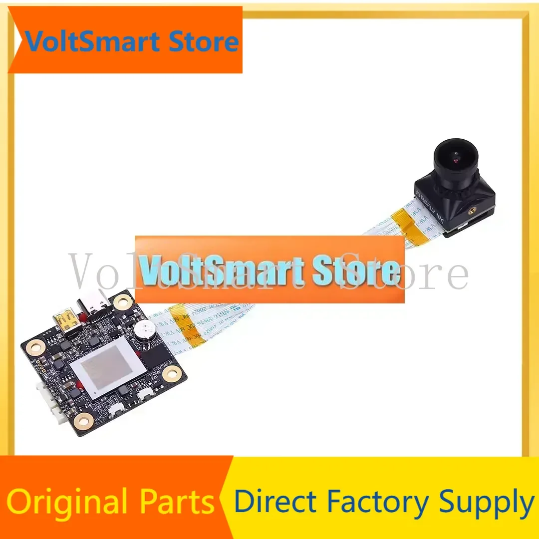 VoltSHawkeye 4K Split V5 IMX415 FPV Camera, 100fps Gyroflow EIS Micro HDMI Type-C AV, 170° FOV For RC Racing Freestyle Drone