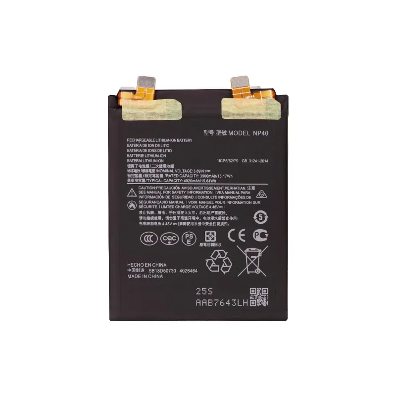 2PCS/LOT Brand New NP40 4020mAh Battery for Motorola Edge 30 Neo Mobile Phone Batteries+Tools