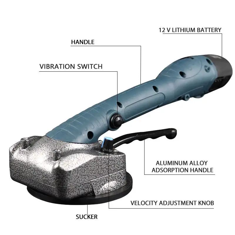 Hand Vibrator Machine Electric Interlock Tile Making Table Vibrator  Machine  for Tiles