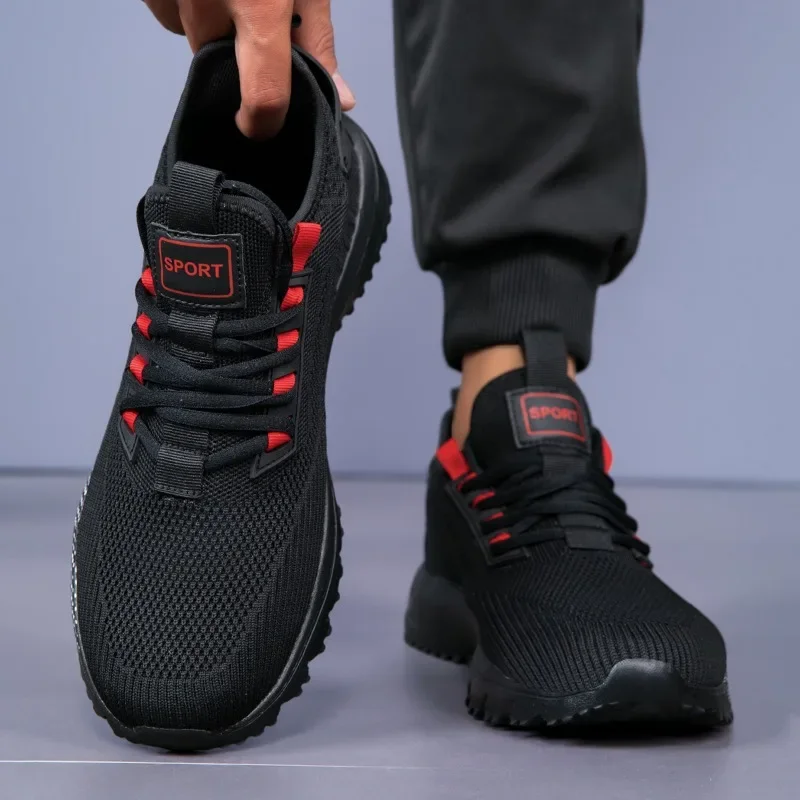 YRZL Men's Sneakers Breathable Running Shoes Lightweight Tennis Walking Shoes Non Slip Sports Shoes for Men Casual Trainers - Image 5