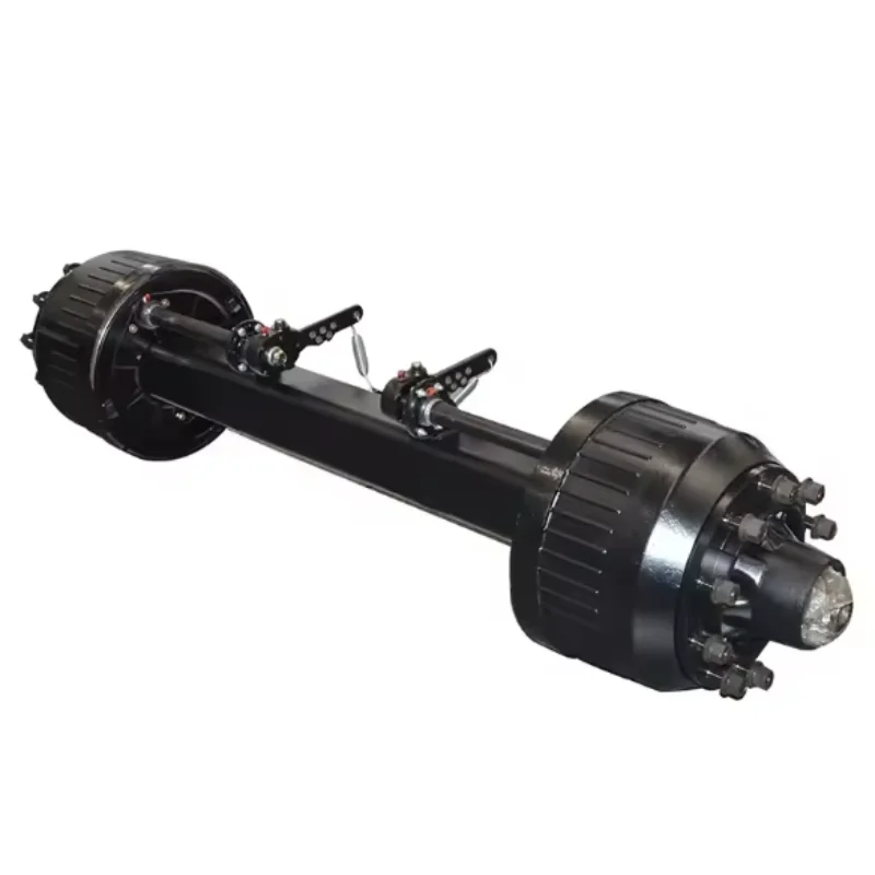 

Best Selling German Trailer Axle 12t 14t 16t Heavy Duty Truck Trailer Parts and Accessories Axle