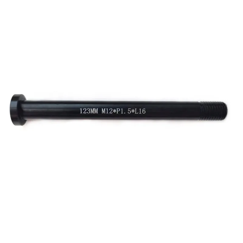Adapts To M12 Pitch 1.5MM L123MM Long Road Bicycle Front Barrel Axle Bar
