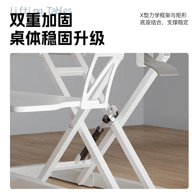 Computer Monitor Raising Rack Adjustable Lifting Home Office Desktop Station Arrangement Artifact Support Rack