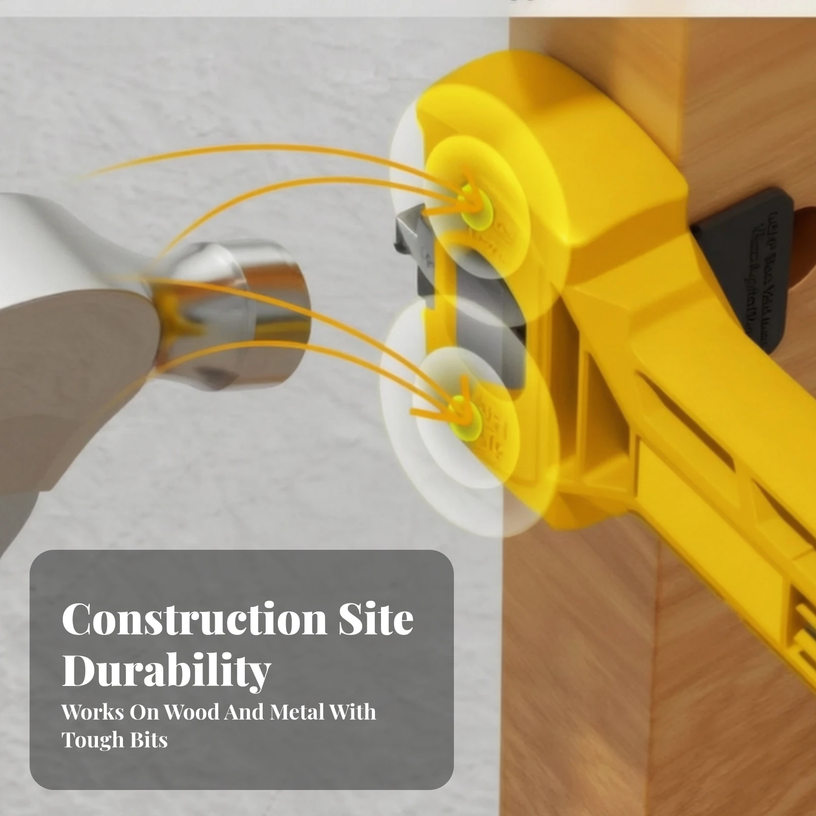 Door Latch Installation Kit Accurate Door Lock Installation Kit Tool Easy-to-Use Compatible for DIYers, Woodworking