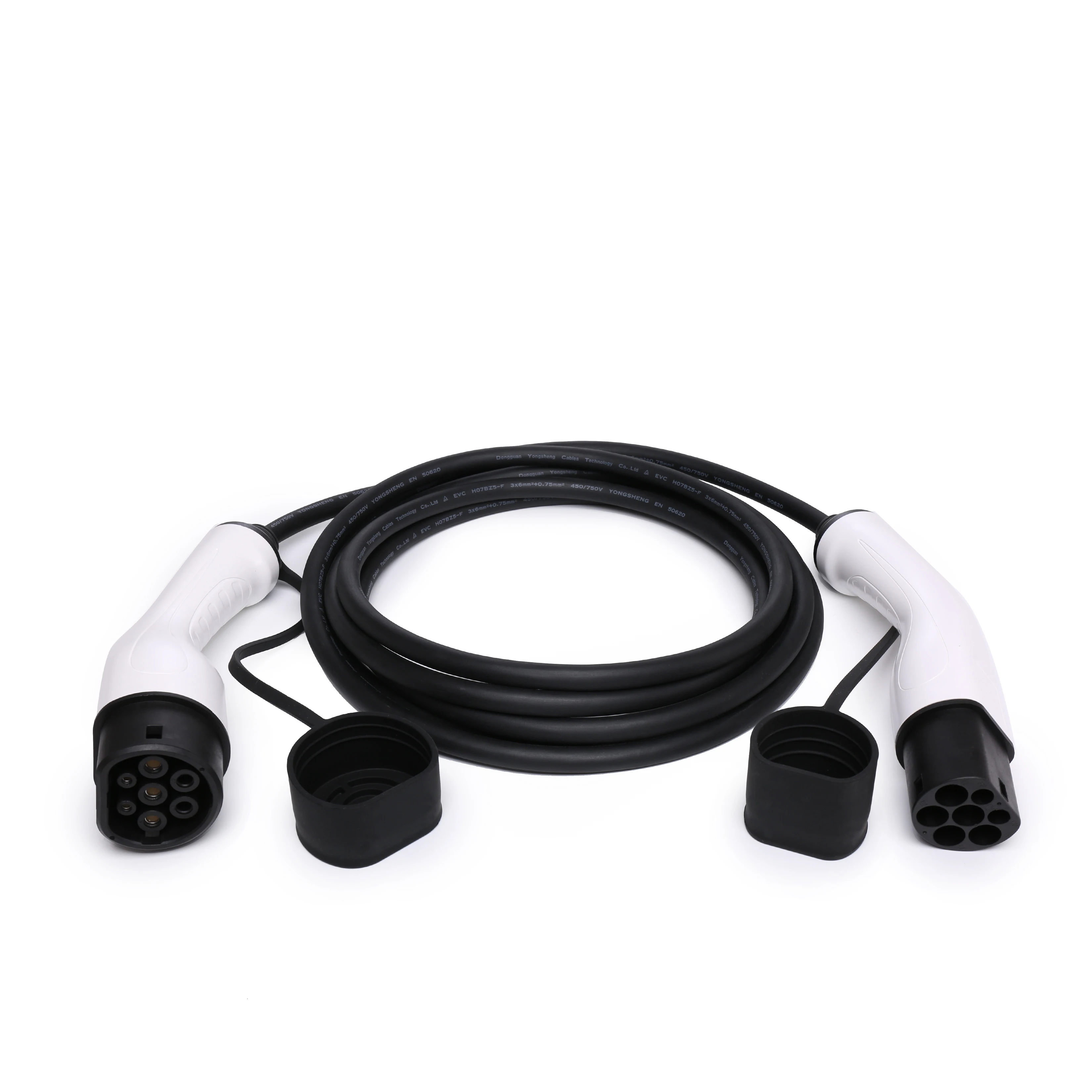 Type 2 To Type2 EV Cable 11KW 16A 1 Phase Electric Vehicle Charging Cable EVSE Charger Connection Converter