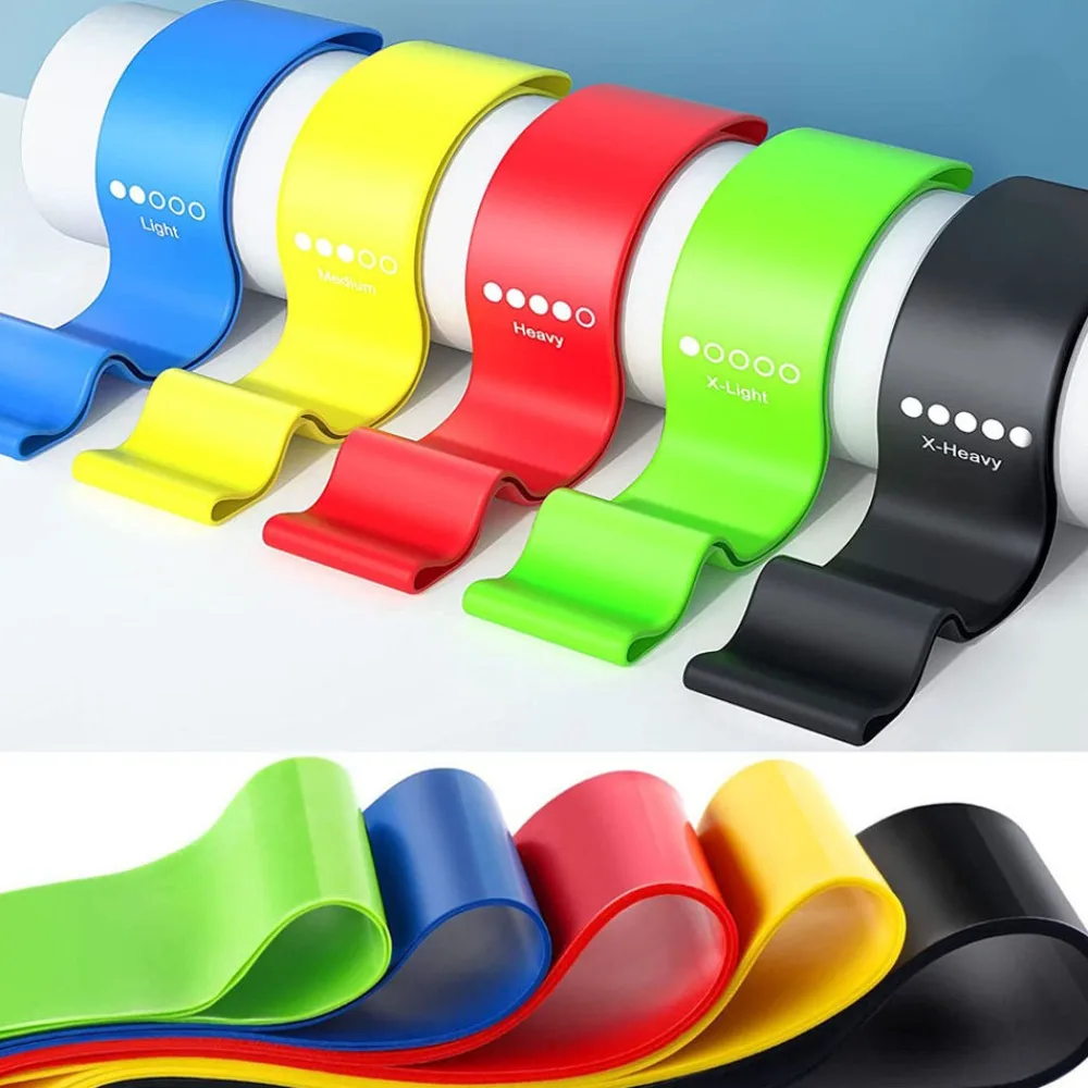 Bandas de resistencia TPE para entrenamiento de fuerza, equipo de gimnasio para Yoga, bandas de bucle para ejercicio, expansor de entrenamiento con bucle de goma elástica, gimnasio en casa