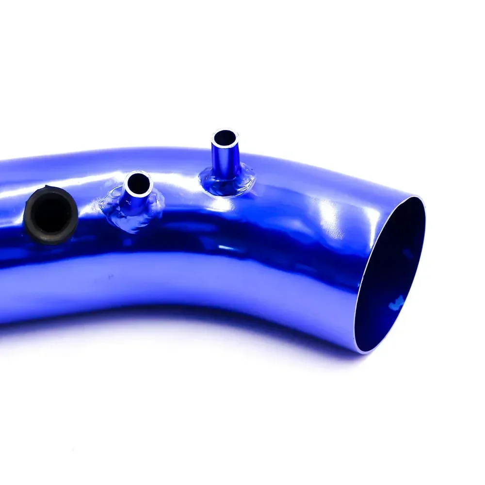 Universal 3Inch 76mm Car Cold Air Intake Bend Piping Aluminum Air Induction Tube System Kit